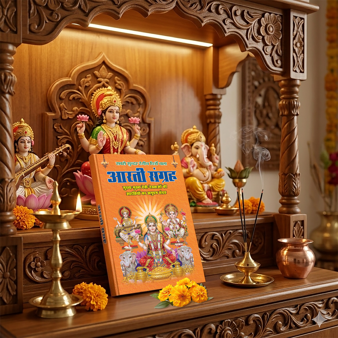 Aarti Sangrah - 96 Pages | Size: 9 × 7 Inches